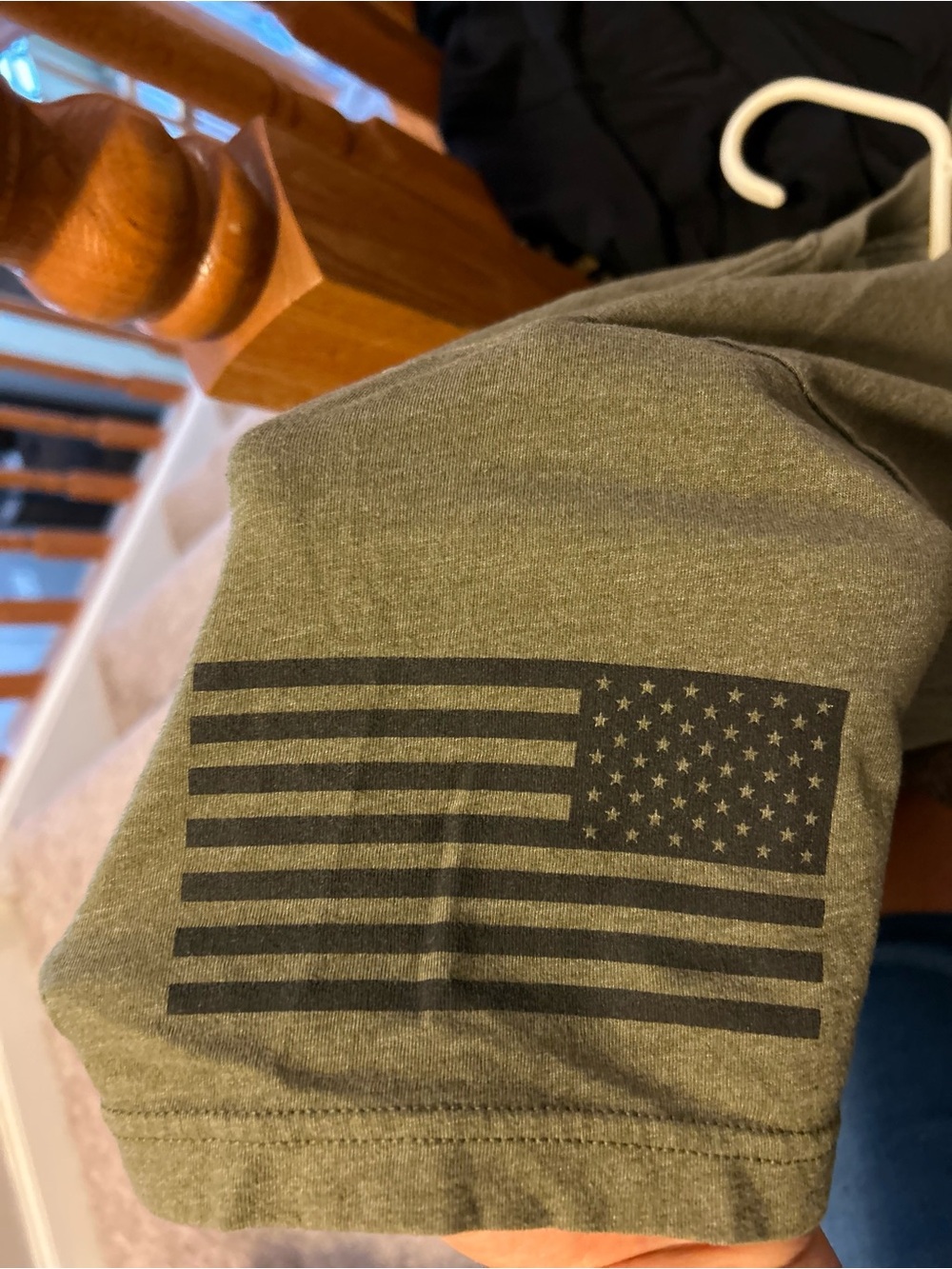 Grunt Style Olive Green Short Sleeve Crewneck Tee - Picture 3 of 4